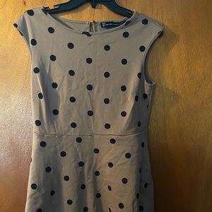 NEVER WORN Tan Polka Dot Work Dress from NY&C